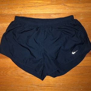 Navy blue nike shorts